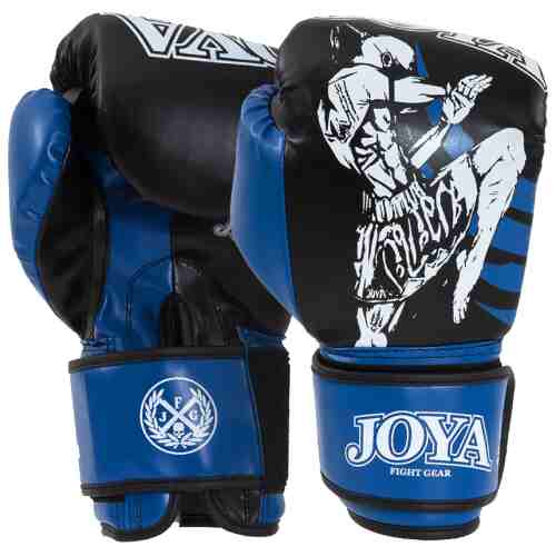 Joya Junior Bokshandschoen Fighter Blauw - www.jokasport.nl