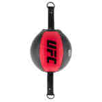 UFC Contender PU Double End Ball 20 cm Zwart Rood-Jokasport.nl
