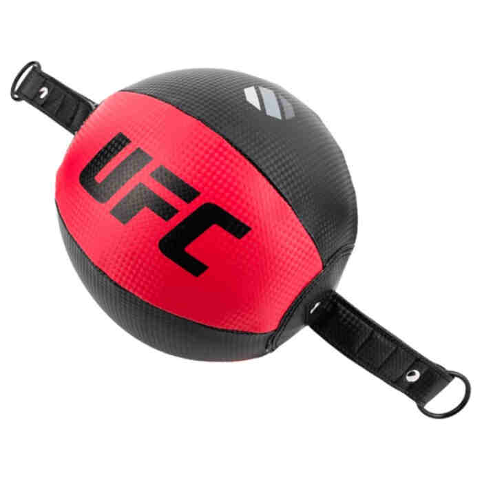 UFC Contender PU Double End Ball 20 cm Zwart Rood-Jokasport.nl
