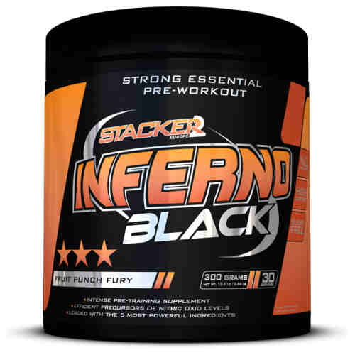 Stacker 2 Inferno Black 30 servings - jokasport.nl