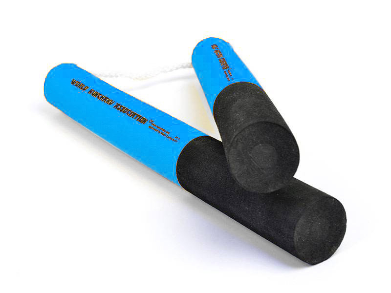 WNA Nunchaku Rond Senior Blauw