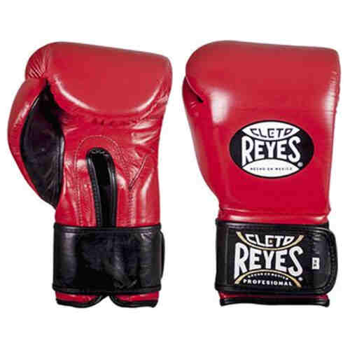 CLETO REYES BOKSHANDSCHOENEN MET EXTRA PADDING - ROOD - www.jokasport.nl