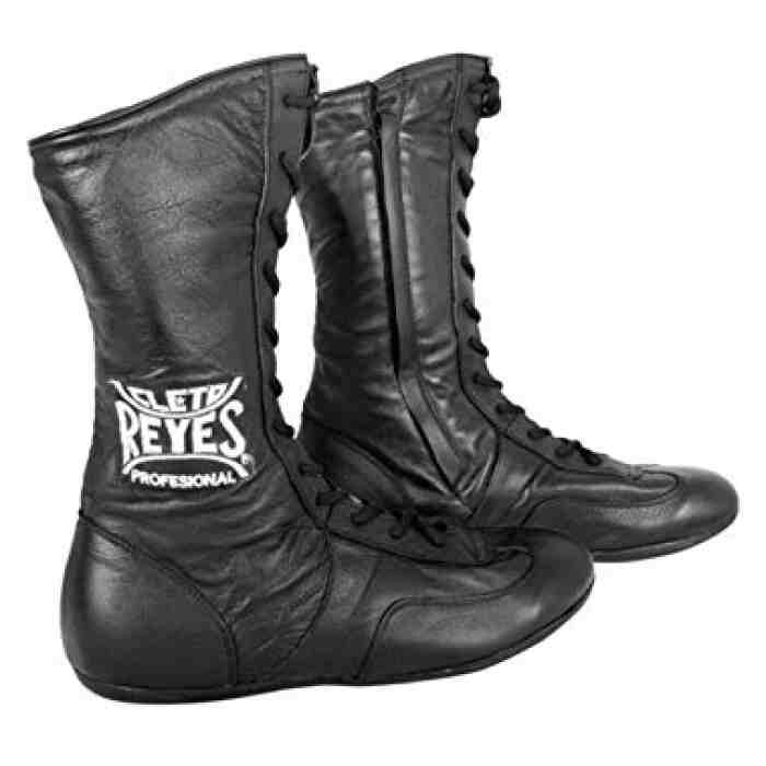 CLETO REYES BOKSSCHOENEN ZWART LEER MET RITS - www.jokasport.nl