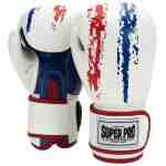 SUPER PRO TALENT BOKSHANDSCHOENEN ROOD/WIT/BLAUW - www.jokasport.nl