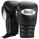SUPER PRO KNOCK OUT BOKSHANDSCHOENEN VETER ZWART/WIT – www.jokasport.nl