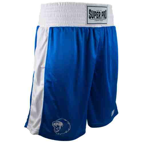 Super Pro Club Boksshort Blauw/Wit- Jokasport.nl