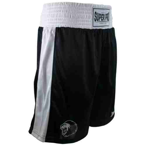 Super Pro Club Boksshort Zwart/Wit - Jokasport.nl