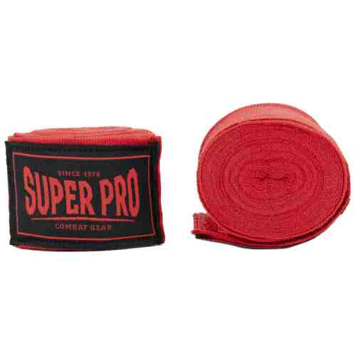 SUPER PRO BANDAGES ROOD - www.jokasport.nl