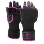 ✅Super Pro Binnenhandschoenen Met Bandage Zwart/Roze - Jokasport.nl
