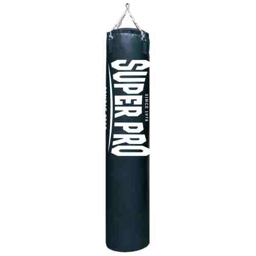 Super Pro Bokszak Classic Vertical Logo Zwart 180cm-0