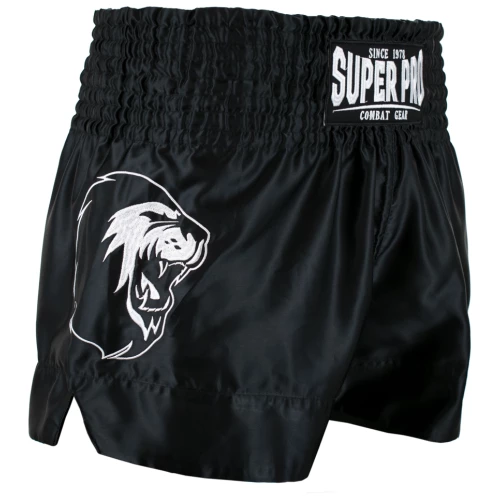 Super Pro Kickboksshort Hero Zwart/Wit - Jokasport.nl