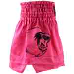 SUPER PRO KICKBOKSSHORT HERO ROZE/ZWART - www.jokasport.nl