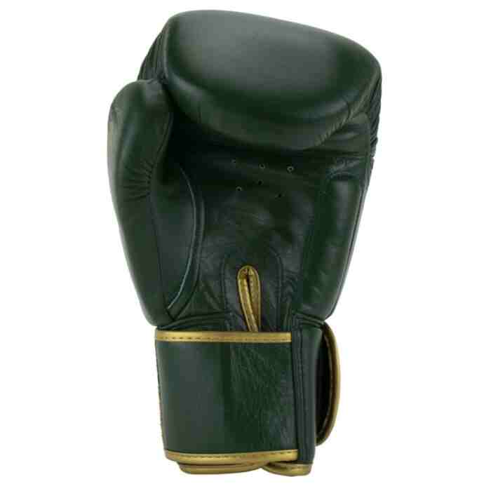 Super Pro Warrior SE Bokshandschoenen Leer Groen/Goud-311391