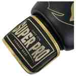 Super Pro Warrior SE Bokshandschoenen Leer Zwart/Goud/Wit – www.jokasport.nl