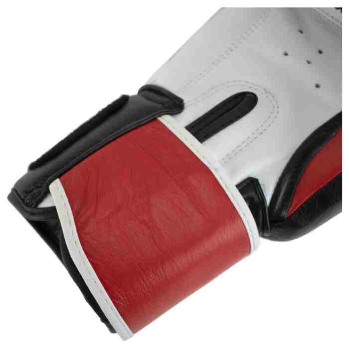 Super Pro Warrior SE Bokshandschoenen Leer Zwart/Rood/Wit - www.jokasport.nl