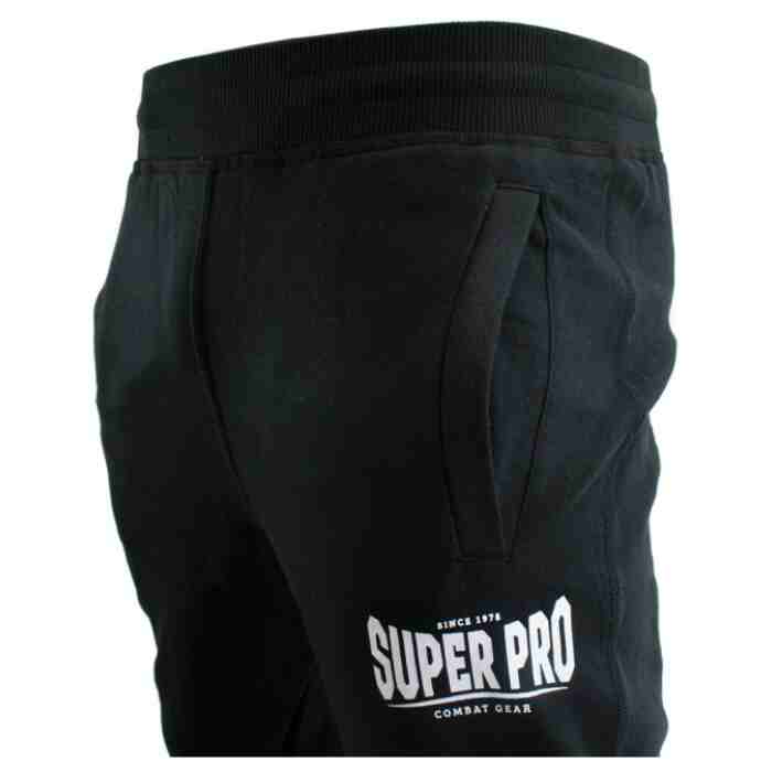 Super Pro Jogging Pants Zwart/Wit-530613