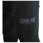 Super Pro Legging Men Lion/Super Pro Logo Zwart/Grijs-312144