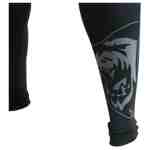 Super Pro Legging Men Lion/Super Pro Logo Zwart/Grijs-312145