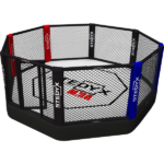 Professionele MMA Kooi (octagon, 40cm vloerhoogte) – www.jokasport.nl