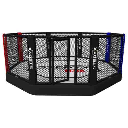 Professionele MMA Kooi (octagon, 40cm vloerhoogte) - www.jokasport.nl