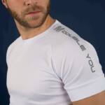 M Double You Big Reflect Logo T-Shirt Wit - www.jokasport.nl