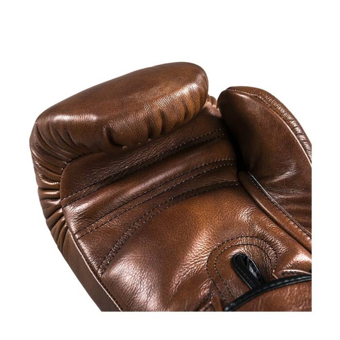 Danger BG-D Kickbokshandschoenen Leer - Retro Bruin www.jokasport.nl