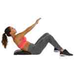 Tunturi Abmat - Crossfit - Buikspiermat - Zwart - www.jokasport.nl