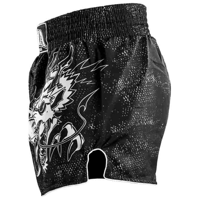 Joya Dragon Kickboks Broekje - Zwart - Wit-541955