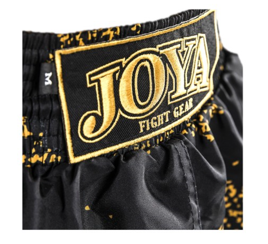 Joya Dragon Kickboks Broekje - Zwart - Goud - Jokasport.nl