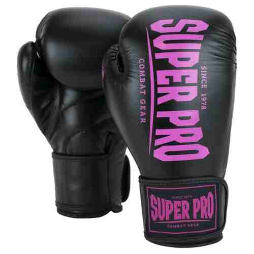 Super Pro Champ Bokshandschoenen Zwart/Roze - www.jokasport.nl