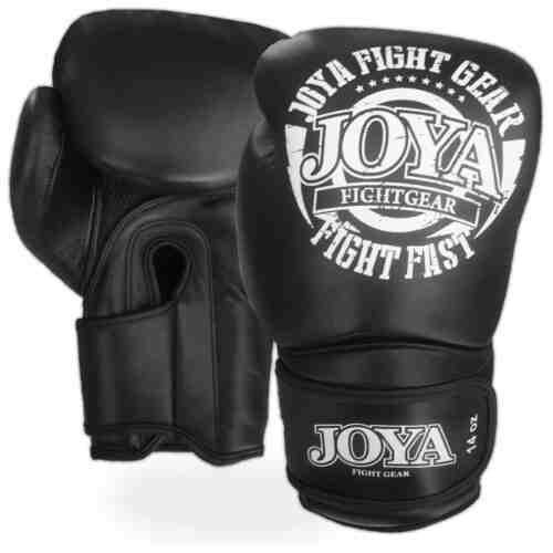 Joya Fight Fast Bokshandschoenen Leer - Zwart/Wit-0