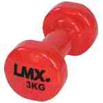 LMX Dumbbells – 2 x 3,0 kg – Vinyl – Rood-0