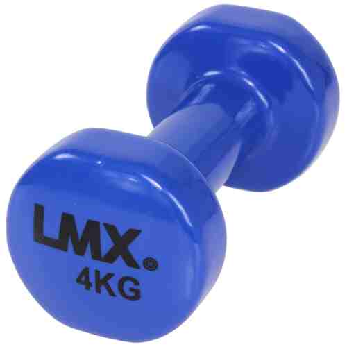 LMX Dumbbells - 2 x 4,0 kg - Vinyl - Donkerblauw-0