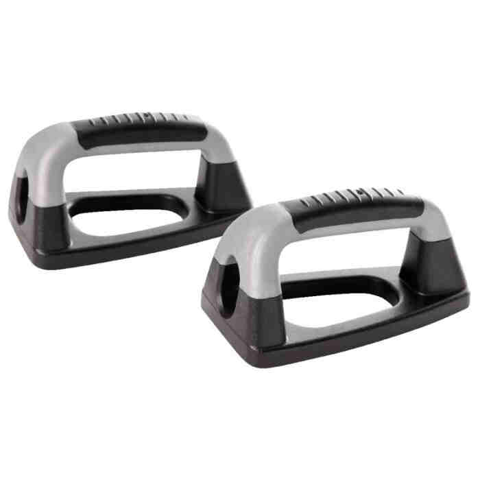 LMX OPDRUKSTEUNEN - PARALLETTES SET - GRIJS - www.jokasport.nl
