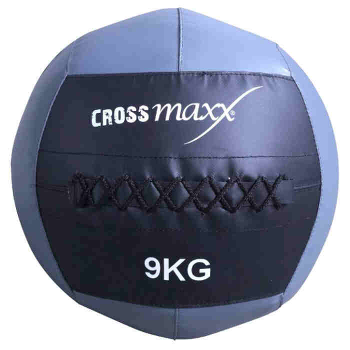 Crossmaxx Wall Ball - Grijs - 9 kilo www.jokasport.nl