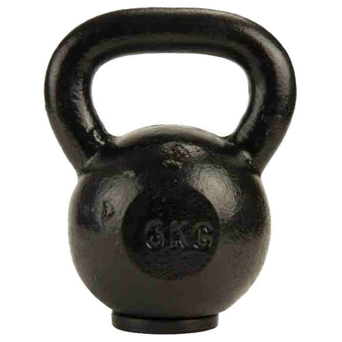 LMX Kettlebell - IJzer - Zwart - 6 kilo www.jokasport.nl