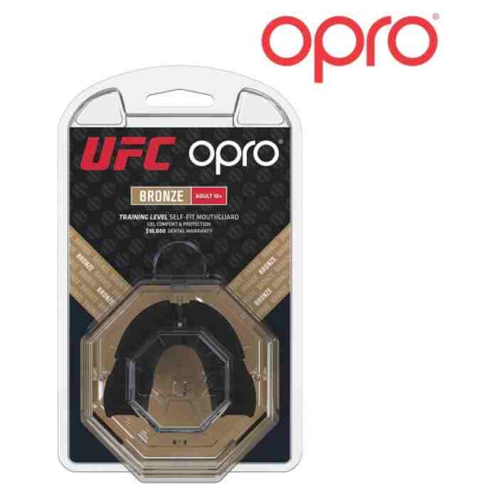 OPRO UFC Gebitsbeschermer - Bronze - Volwassenen - Zwart - www.jokasport.nl