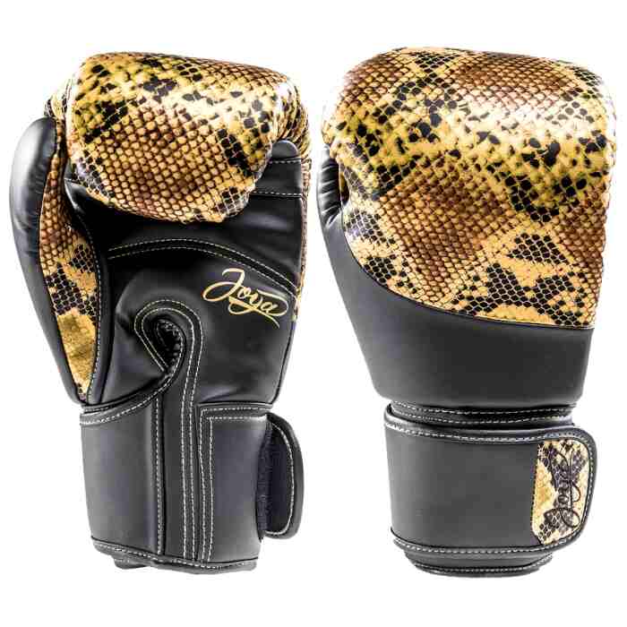 Joya Bokshandschoenen Thailand Snake - PU - Goud www.jokasport.nl