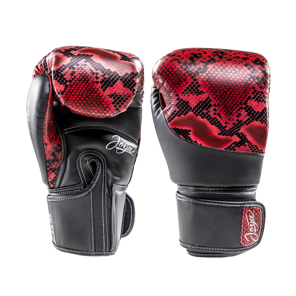 Joya Bokshandschoenen Thailand Snake - PU - Rood - 12 oz-0