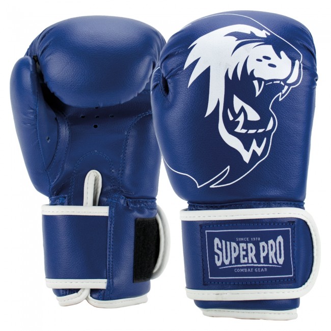 Super Pro Talent Bokshandschoenen Blauw