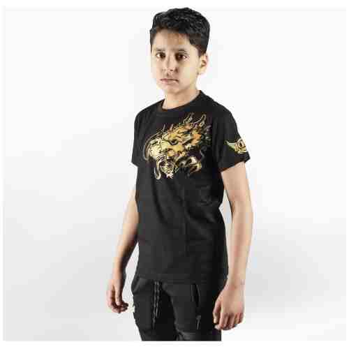 Joya T-Shirt Gouden Draak - Kinderen - Katoen - www.jokasport.nl