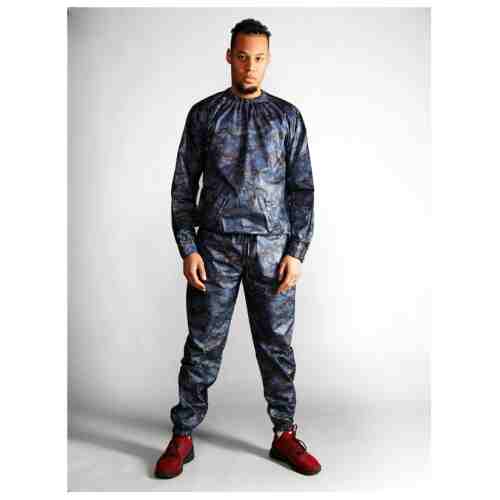 Joya Sauna Suit - Zweetpak - Impact - Blauw Camo www.jokasport.nl