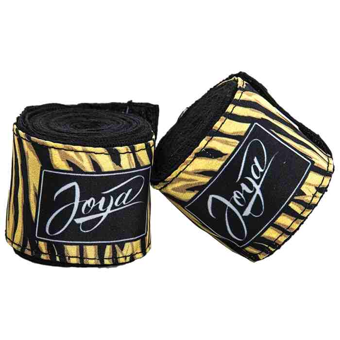 Joya Womens Handbandage - Tijger - Zwart - 350cm-0