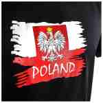 Joya Vlag T – Shirt – Polen – Zwart-542028