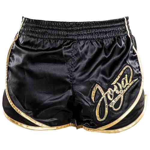 Joya Thailand Kickboks Broek - Snake - Zwart Goud-0