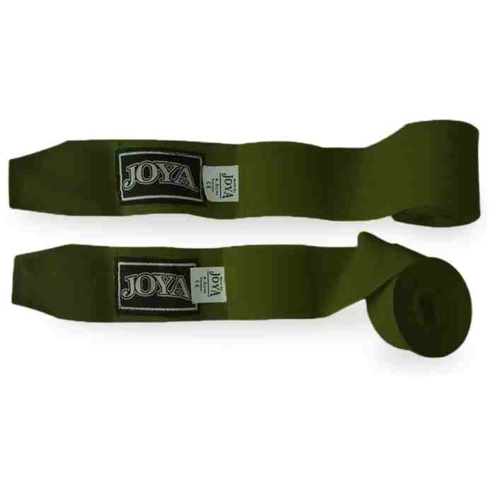 Joya Velcro Fight Fast Green Boksbandage - Groen - 450cm-0