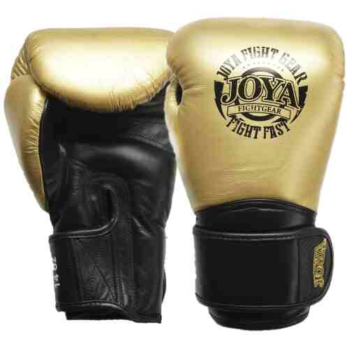 Joya Thailand - Fight Fast Kickbokshandschoenen - Leer - Goud-0