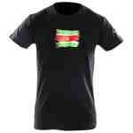 Joya Vlag T - Shirt - Suriname - Zwart-542017