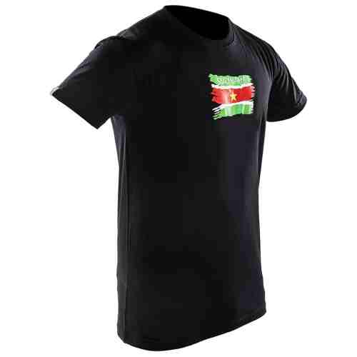 Joya Vlag T - Shirt - Suriname - Zwart-0