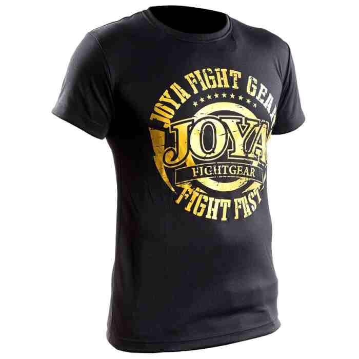 Joya Active Dry Shirt - Zwart met goud-0